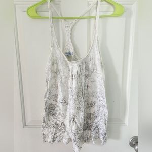 American Eagle Floral Tank